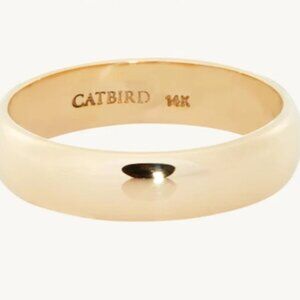 Catbird Classic Wedding Band, Half Round Band, 4mm - NEW IN BOX